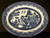 Churchill Willow Blue (Georgian Shape) Platter 12", 12 3/8"
