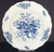 Booth's - Peony ~ Blue - Soup Bowl