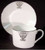 Wedgwood Imperial Scroll Flat Cup and Saucer Set – collectible replacement piece by Wedgwood.