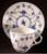 Royal Copenhagen - Blue Fluted ~ Plain - Cup and Saucer