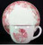 Wedgwood Harvard University Pink Saucer. Replacement piece available at China Lane.