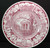 Wedgwood Washington & Lee University Mulberry Dinner Plate Washington College