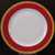 Bernardaud Madison Red Salad Plate - authentic Bernardaud Madison Red Plate from China Lane.
