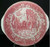 Royal Tudor - Coaching Scenes~Pink - Round Bowl