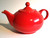 Hall -Chinese Red - Teapot