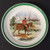 Spode - Herring Hunt (Green Trim) - Coaster