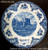 Johnson Brothers Old Britain Castles Blue Round Bowl - About New, 8 3/8" with Crown Backstamp