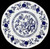 Wedgwood Blue Onion Bread Plate - Light Wear – collectible replacement piece by Wedgwood.