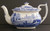 Spode - Blue Italian (Newer) - Teapot - N