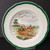 Spode - Herring Hunt (Green Trim) - Bread Plate - N