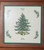 Spode - Christmas Tree~Green Trim S3324 - Cheese Board - N