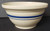 Friendship Pottery (Roseville) - Blue Stripe - Mixing Bowl- 6 Quart-N