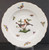 Rothschild Bird (RO) by Herend Salad Plate Design 9, 7 1/2", features classic bird, butterflies & insect design