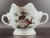 Herend Rothschild Bird RO Gravy Boat 1220 porcelain with bird motif, butterflies, and gold trim
