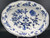 Blue Danube by Blue Danube Japan Oval Vegetable Bowl, 10" x 7 5/8". Porcelain with timeless Japanese blue onion design.