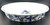 Blue Danube by Blue Danube Japan Pie Plate, 9 1/4",  white porcelain with cobalt-blue onion floral motif