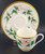 Mikasa Ribbon Holly Flat Cup and Saucer Set from the Ribbon Holly collection by Mikasa.