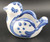 Hadley M.A. - Country Scene Blue - Salt Dip - Bird - N