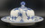 Royal Copenhagen - Blue Fluted~Half Lace - Butter Dish 502 - AN