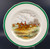 Spode - Herring Hunt (9265 Green Trim) - Salad Plate - The Find - N
