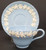 Wedgwood - Cream on Lavender (Shell Edge) - Cup and Saucer - N