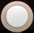 Fitz and Floyd - Imperial Dynasty~Shell Peach - Dinner Plate - AN