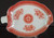 Spode - Fitzhugh Red - Leaf Dish - N