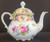Schumann - Empress Dresden Flowers - Teapot with Lid- Purple Flowers - N