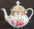 Schumann - Empress Dresden Flowers - Teapot with Lid- Purple Flowers - N