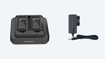 Chainway CRD-R6-MBC Spare Battery Charging Cradle for R6 RFID Reader Sled Attachment, Wireless Bluetooth, for Android and iOS Phones