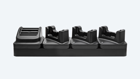 Chainway 4-Slot Charging Cradle Set for 3 Devices, 4 Batteries (C66)