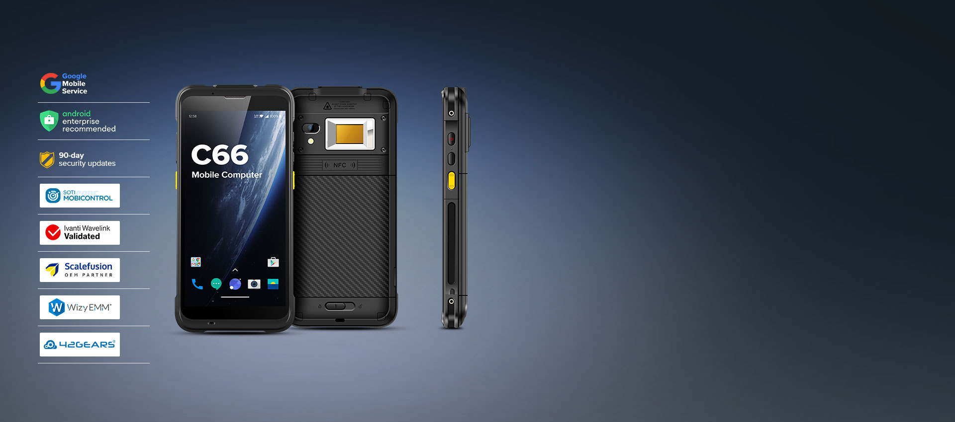 C66 Fingerprint Scanner (Android 11/13)