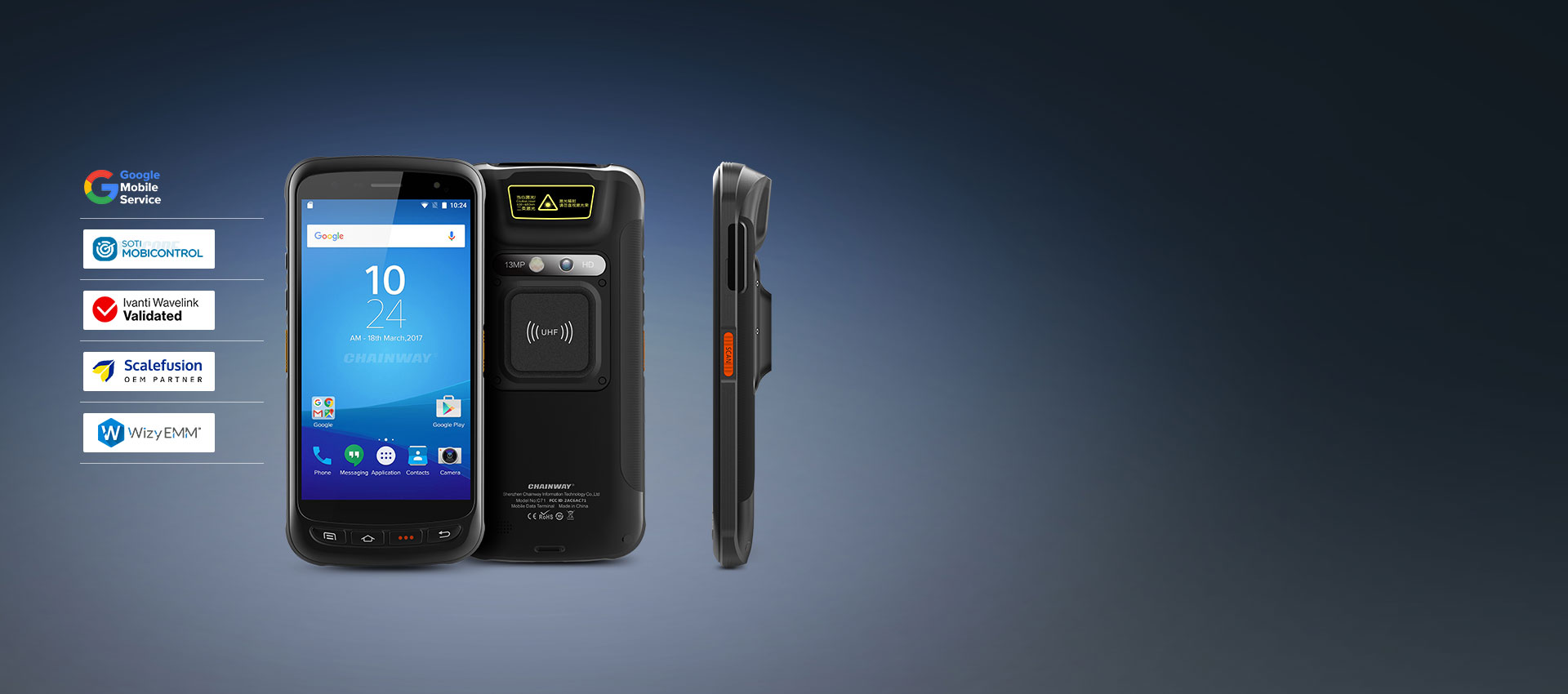 C71 Built-in RFID Reader (Android 11/13)