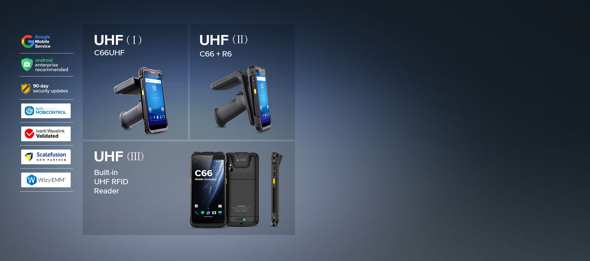 C66 UHF RFID Reader (Android 11/13)