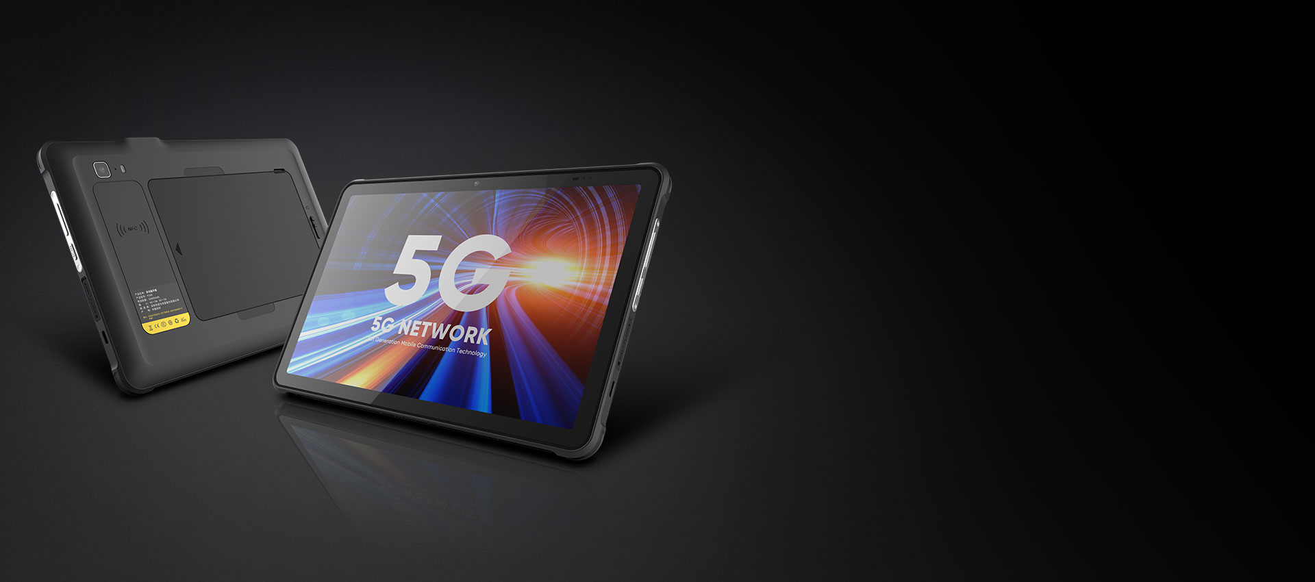 P100 AI 5G Industrial Tablet (Android 14)
