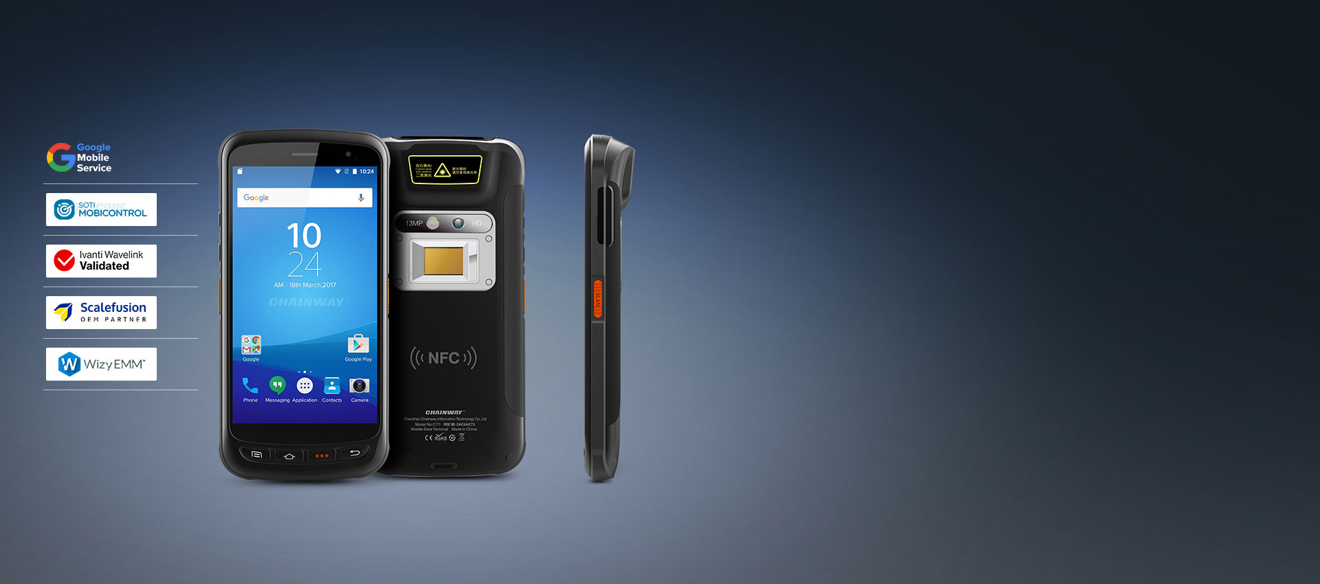 C71 Biometrics Reader (Android 11/13)
