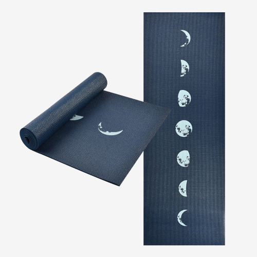 Gallery Collection Ultra Yoga Mat - Blue Moon (Front View)