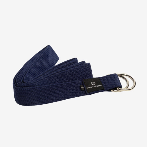 Cotton D-Ring 8 ft. Yoga Strap - Navy