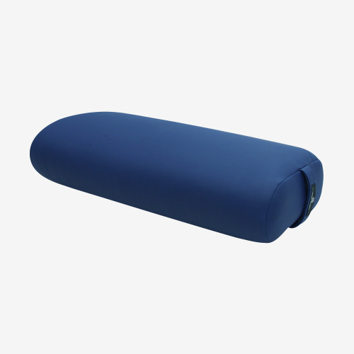 EZ Clean Standard Yoga Bolster - Lapis (Top View)