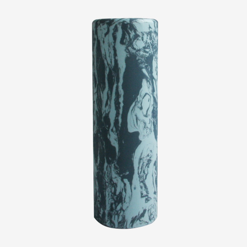 Marbled Foam Massage Roller - Blue