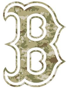 Boston Red Sox Camo Camouflage B Logo Premium Vinyl Decal PICK SIZE Boston Red Sox Camo Camouflage B Logo Premium Vinyl Decal PICK SIZE