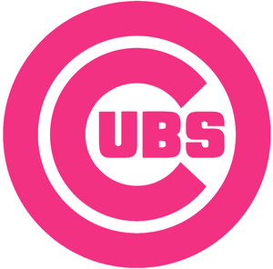 Chicago Cubs Hot Pink Team Logo Premium Vinyl Decal PICK SIZE Chicago Cubs Hot Pink Team Logo Premium Vinyl Decal PICK SIZE