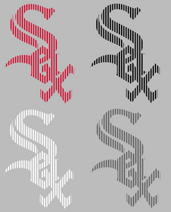 Chicago White Sox 2025 City Connect Pinstripe Logo Premium Vinyl Decal PICK COLOR & SIZE Chicago White Sox 2025 City Connect Pinstripe Logo Premium Vinyl Decal PICK COLOR & SIZE