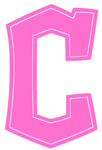Cleveland Guardians Pink Mothers Day C Logo Premium Vinyl Decal PICK SIZE Cleveland Guardians Pink Mothers Day C Logo Premium Vinyl Decal PICK SIZE