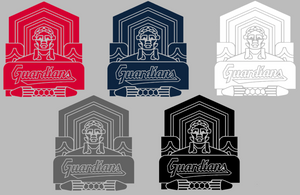 Cleveland Guardians Alternate Logo Premium Vinyl Decal PICK COLOR & SIZE Cleveland Guardians Alternate Logo Premium Vinyl Decal PICK COLOR & SIZE