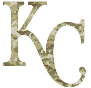 Kansas City Royals Camo Camouflage KC Logo Premium Vinyl Decal PICK SIZE Kansas City Royals Camo Camouflage KC Logo Premium Vinyl Decal PICK SIZE