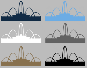 Kansas City Royals City Connect Fountains Logo Premium Vinyl Decal PICK COLOR & SIZE Kansas City Royals City Connect Fountains Logo Premium Vinyl Decal PICK COLOR & SIZE