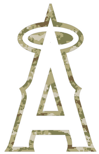 Los Angele Angels Camo Camouflage Team Logo Premium Vinyl Decal PICK SIZE Los Angele Angels Camo Camouflage Team Logo Premium Vinyl Decal PICK SIZE