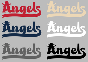 Los Angeles Angels City Connect Team Name Logo Premium Vinyl Decal PICK COLOR & SIZE Los Angeles Angels City Connect Team Name Logo Premium Vinyl Decal PICK COLOR & SIZE