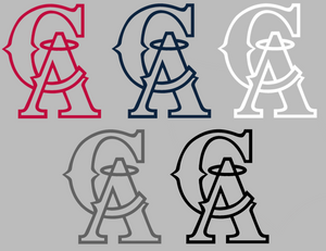 Los Angeles Angels Retro Throwback 1990s Logo Premium Vinyl Decal PICK COLOR & SIZE Los Angeles Angels Retro Throwback 1990s Logo Premium Vinyl Decal PICK COLOR & SIZE